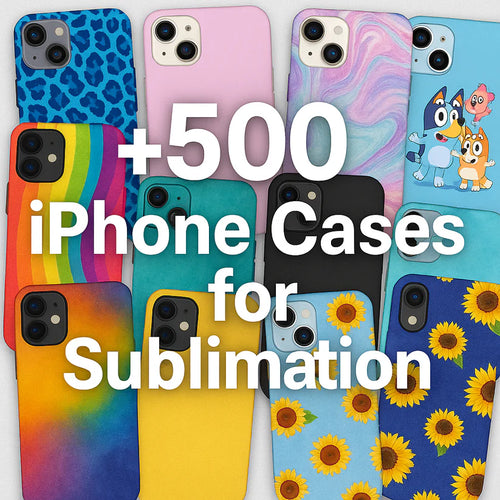 +500 Iphone Cases for sublimation